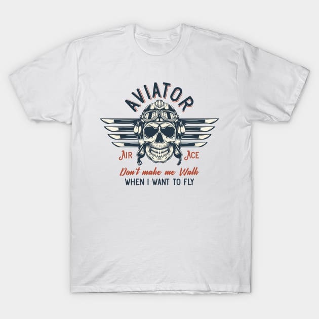 Aviator T-Shirt by CyberpunkTees